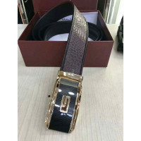 Man crocodile leather belt